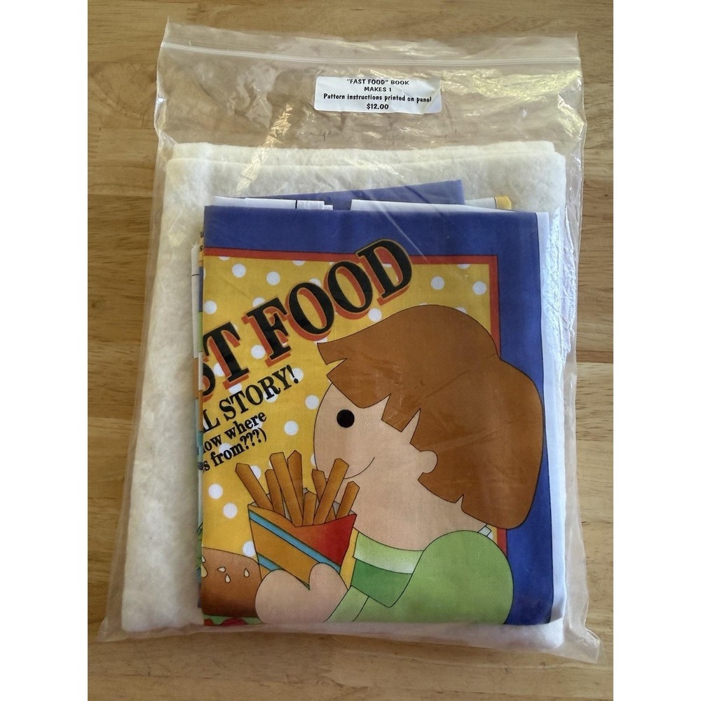 Possibilities For Avlyn Fast Food Soft Book Kit